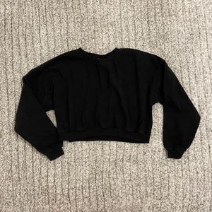 American Apparel Crop Top Sweatshirt